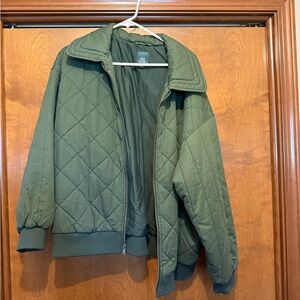 Wild Fable Green Bomber Jacket